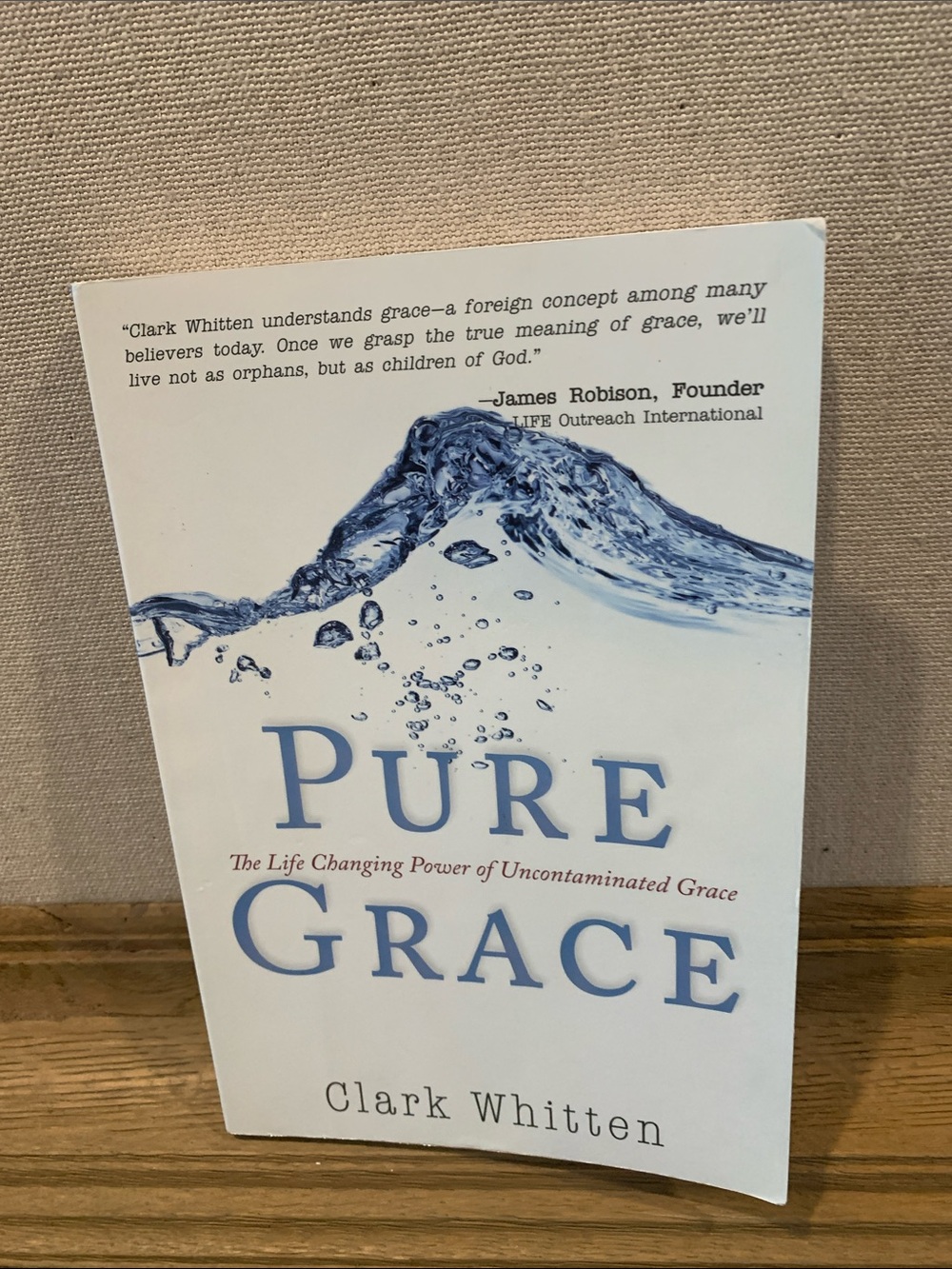 Clarks Pure Grace Decorative Book - Blue/White